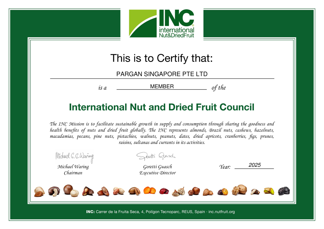 INC Certificate